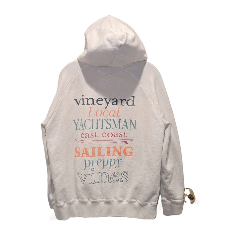 Coastal Preppy Local Yachtsman Vineyard Vines Hoodie Yacht Nautical East Coast M